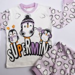 Mutlu Penguen Baskılı Pijama Takımı